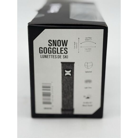 Hurley Soar Snow Goggles Spherical Light Grey Lenses Spherical Snowboarding NEW - Picture 2 of 6